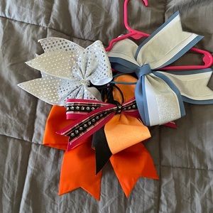 Various cheer bows!